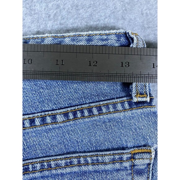 Gap Bootcut Jeans Women's 27 Blue Denim Stretch Flat Front 5-Pockets Y2K Casual - Picture 15 of 16